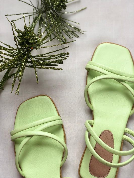 Millie Sandals (green)